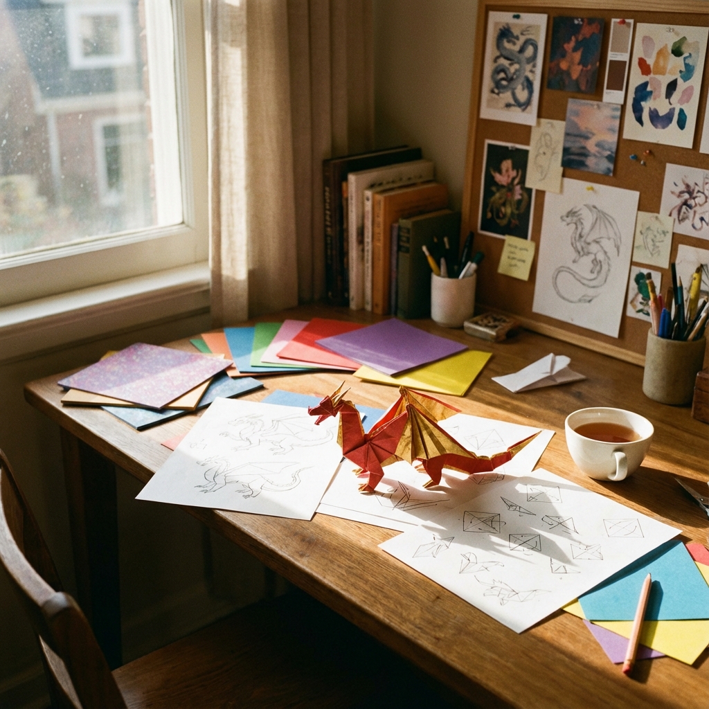 創作折り紙の始め方:オリジナル作品を設計するための3つのステップ