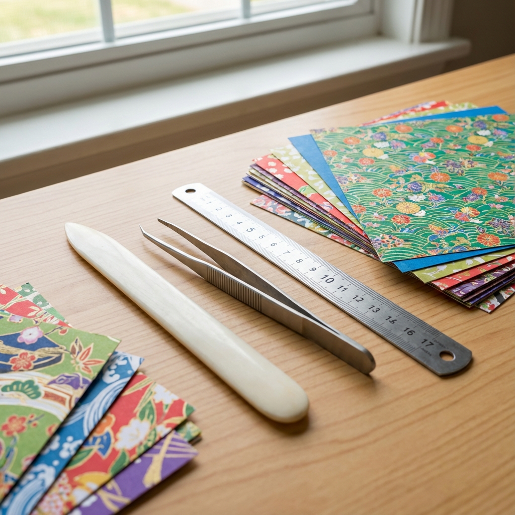 折り紙を極めるための道具選び:初心者から上級者まで